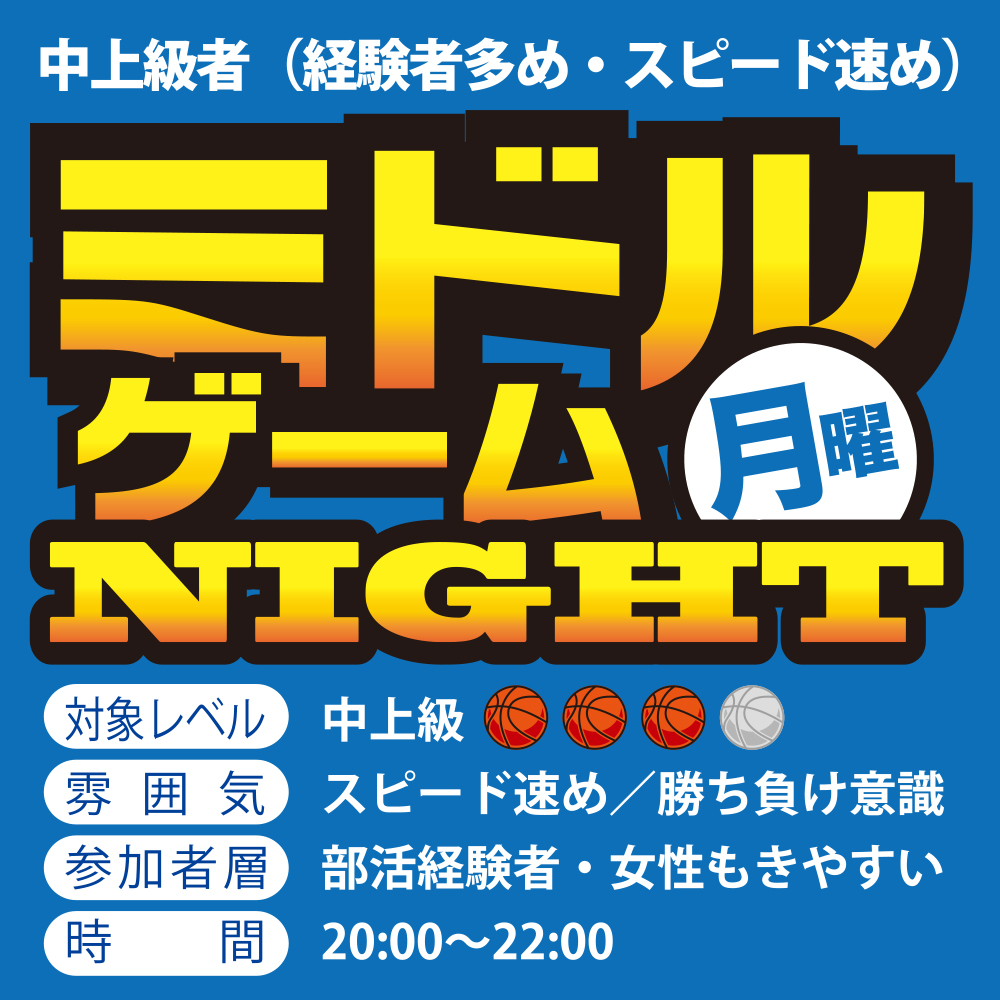 東大阪店 月曜ミドルゲーム