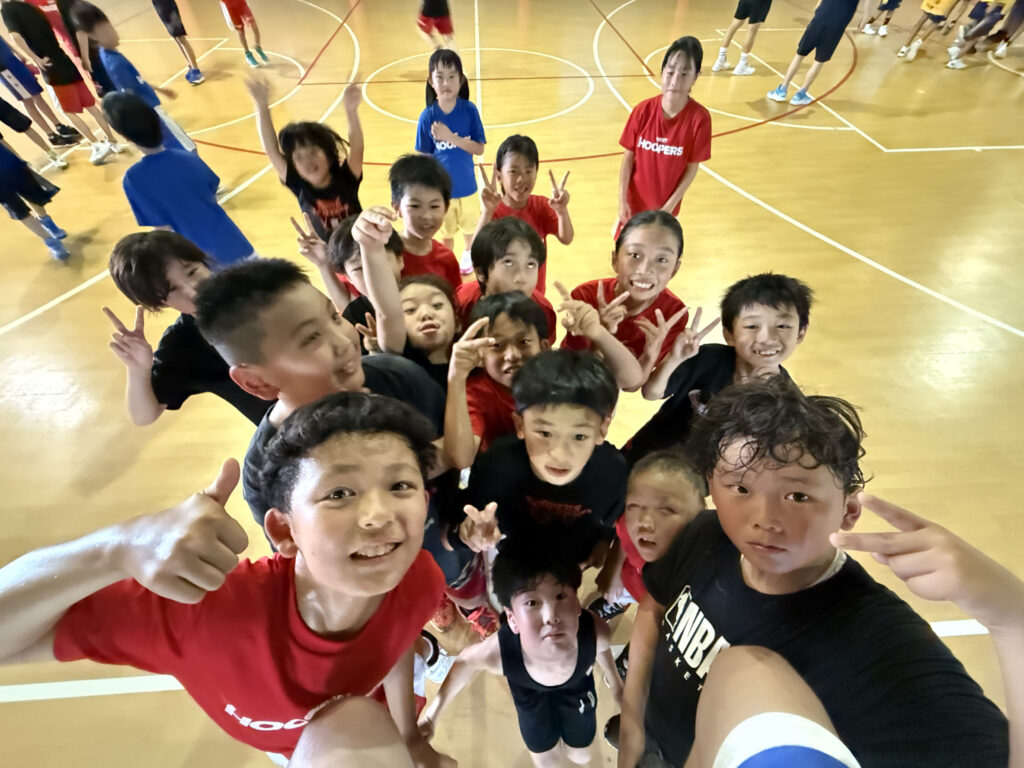 HOOPERS合宿の様子
